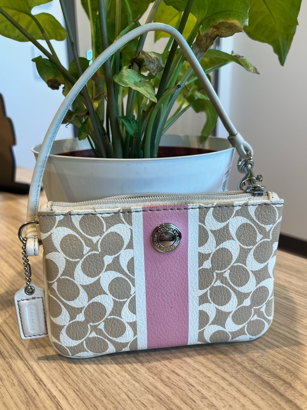 Coach Small Wristlet with Hangtag